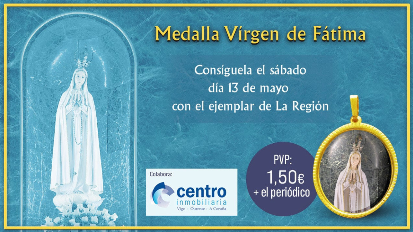 Medalla de la Virgen de Fátima