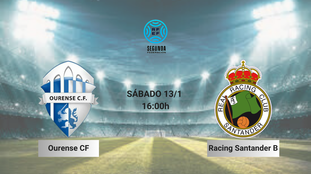 caratula Entradas Ourense CF vs. Racing Santander B