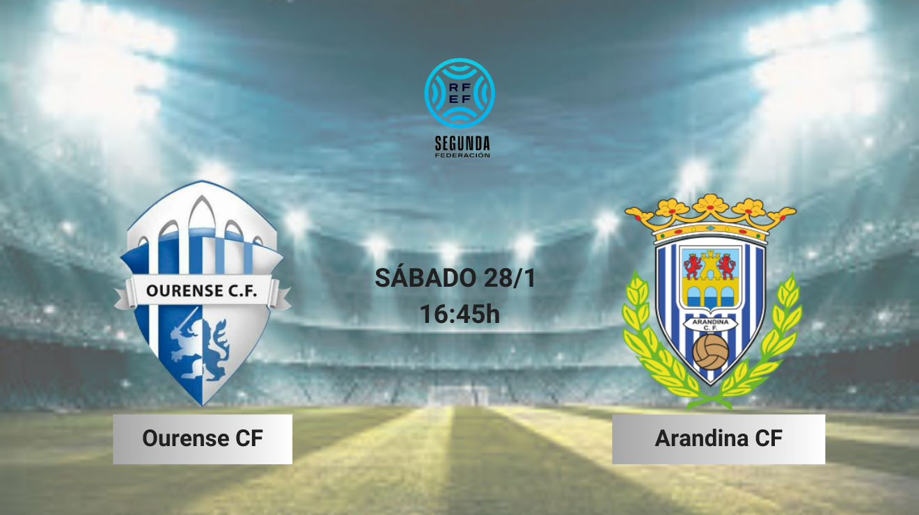 caratula Entradas Ourense CF vs. Arandina CF