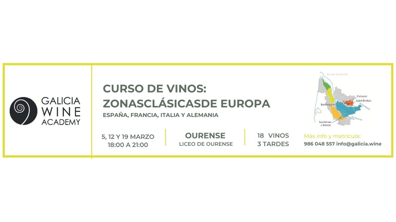 caratula Curso de vinos: Zonas clásicas de Europa
