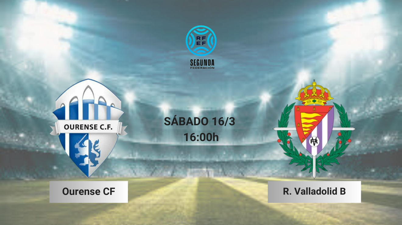 caratula Sorteo 10 entradas Ourense CF- Real Valladolid B